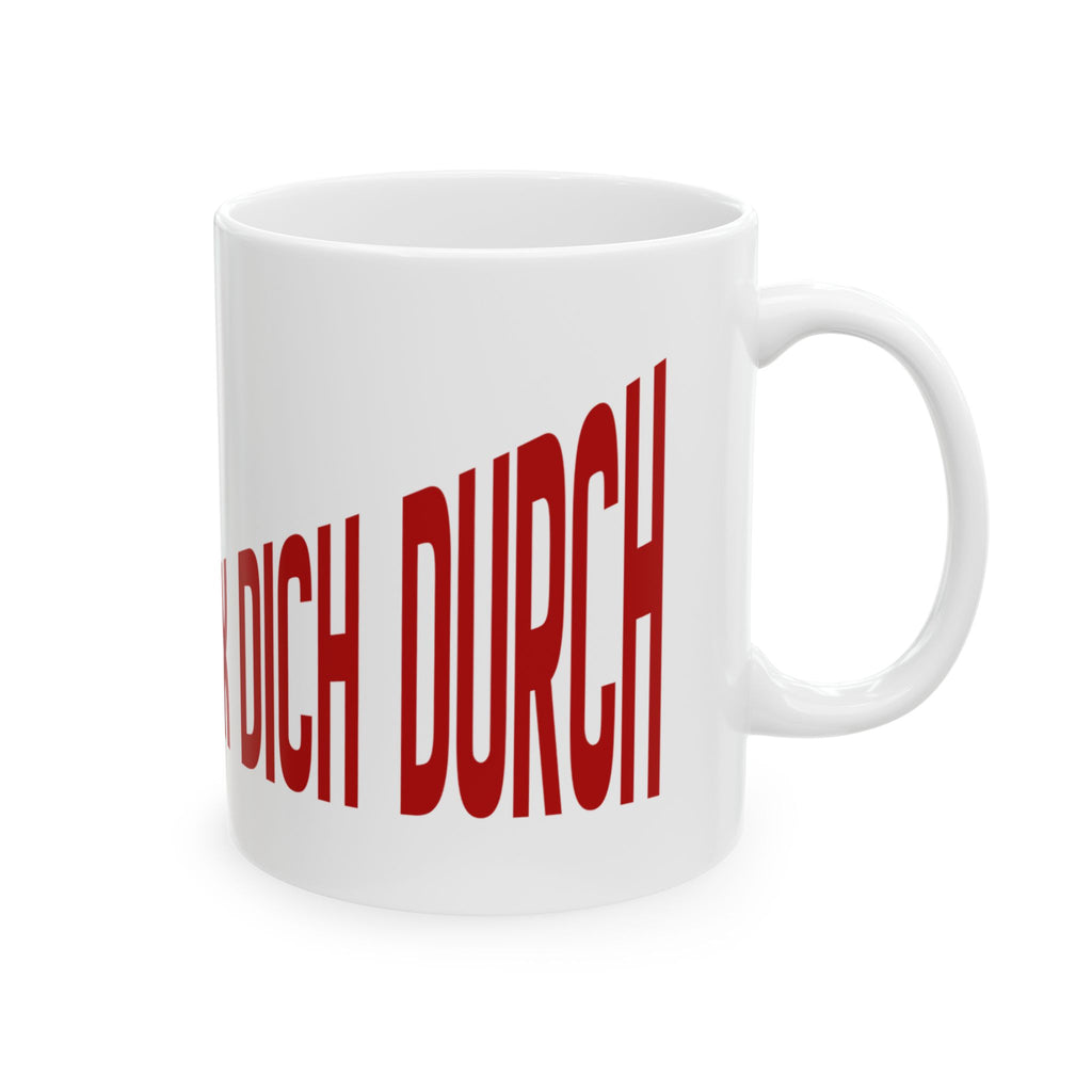 Box Dich Durch (Erfolg) - Tasse Weiß