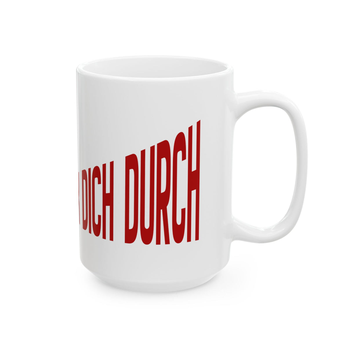 Box Dich Durch (Erfolg) - Tasse Weiß